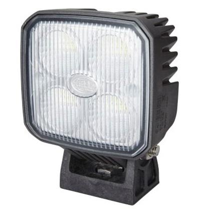 Proiector LED Auto HELLA 1GA 996 284-031, Formă Pătrată, 12/24V, 15W, Cablu 500 mm, 6500K